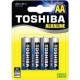 Bateria TOSHIBA LR6/AA