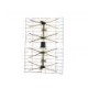 Antena siatkowa z symetryzatorem