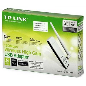 Karta 802.11n TP-Link USB TL-WN722N, 150Mb/s 